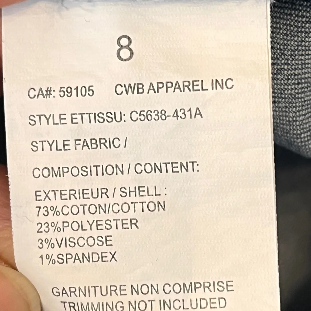 CHARLIE B Wide Leg Jeans Denim Whimsical Embroidered Icons Raw Hem Sz 8 - Picture 12 of 12